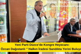 Yeni Parti Düzce’de Kongre Heyecanı: