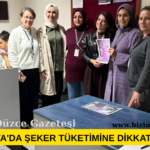 GÜMÜŞOVA'DA ŞEKER TÜKETİMİNE DİKKAT ETKİNLİĞİ
