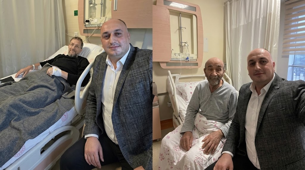 Başkan Fatih Ocak’tan Hasta Ziyaretleri