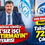 SGK İl Müdürü' Köroğlu'ndan Kayıtdışı İşçi Çalıştırmayın Uyarısı :