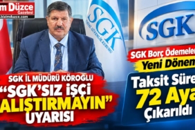SGK İl Müdürü' Köroğlu'ndan Kayıtdışı İşçi Çalıştırmayın Uyarısı :