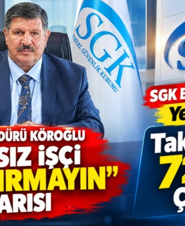 SGK İl Müdürü' Köroğlu'ndan Kayıtdışı İşçi Çalıştırmayın Uyarısı :