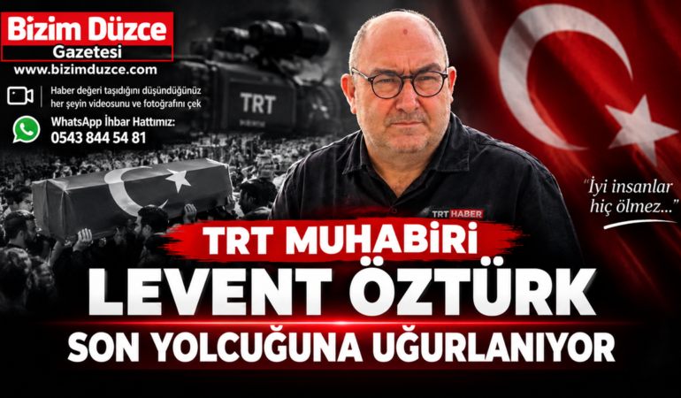 Düzce basın camiasının tanınan ve sevilen isimlerinden Recep Levent Öztürk, bugün Gümüşova ilçesine bağlı Yeşilyayla köyünde son yolculuğuna uğurlanacak. Merhum gazetecinin vefatı, ailesini, meslektaşlarını ve sevenlerini yasa boğdu.