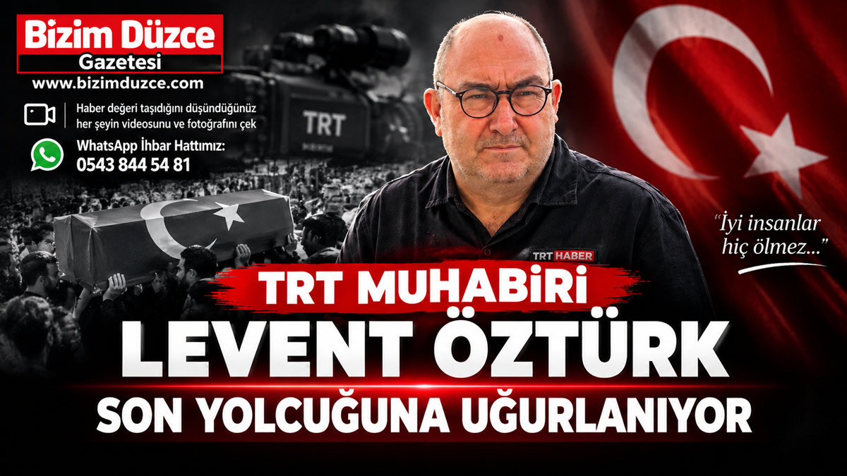 Düzce basın camiasının tanınan ve sevilen isimlerinden Recep Levent Öztürk, bugün Gümüşova ilçesine bağlı Yeşilyayla köyünde son yolculuğuna uğurlanacak. Merhum gazetecinin vefatı, ailesini, meslektaşlarını ve sevenlerini yasa boğdu.