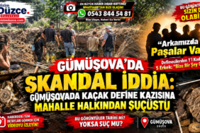 Gümüşova’da Definecilere Mahalleliden Suçüstü Skandal İddia: