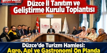 Düzce İl Tanıtım ve Geliştirme Kurulu Toplantıs Yapıldıı