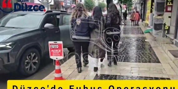 DÜZCE'DE MASAJ SALONLARINA FUHUŞ OPERASYONU: 5 KİŞİ TUTUKLANDI