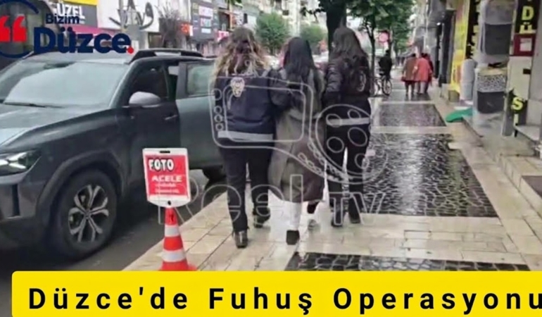 DÜZCE'DE MASAJ SALONLARINA FUHUŞ OPERASYONU: 5 KİŞİ TUTUKLANDI