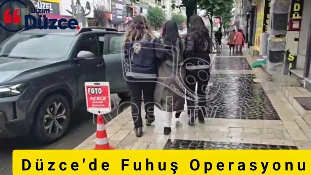 DÜZCE'DE MASAJ SALONLARINA FUHUŞ OPERASYONU: 5 KİŞİ TUTUKLANDI