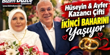 ÇİLİMLİ'DE MUTLU GÜN: HÜSEYİN & AYFER KAZANCI İKİNCİ BAHARINA "EVET" DEDİ